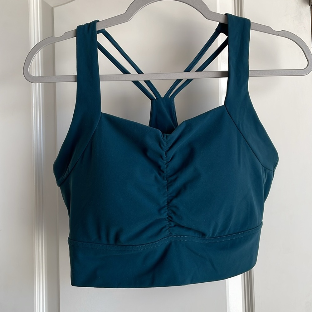 BuffBunny Bloom Sports Bra Secret Garden Dark Teal XXL